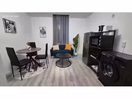 louer – appartement meublé rénové 2 pièces de 31 m² – centre-ville d’angers  rue maillé