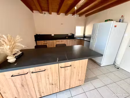 maison 3 pièces - 90m² garage-terrasse