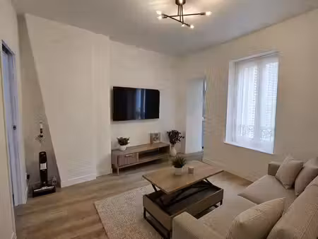 t2 meublé 35m² entièrement rénové - vieux cormeilles