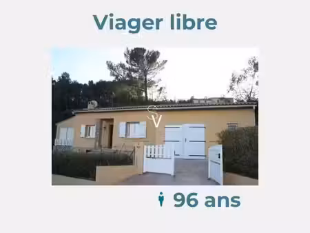 vente viager 3 pièces 65 m² à le luc (83340)  169 000 €