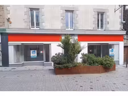 local commercial fougères 166 m2