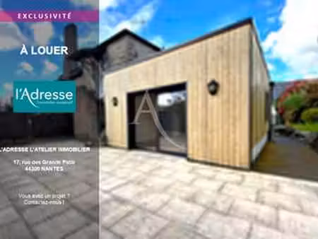 location maison à nantes beaujoire - saint-joseph (44000) : à louer / 89m² nantes beaujoir