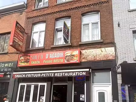 maison avec commerce – quartier bizet  anderlecht