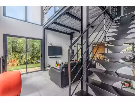 maison contemporaine à l'esprit loft et aux volumes ouverts