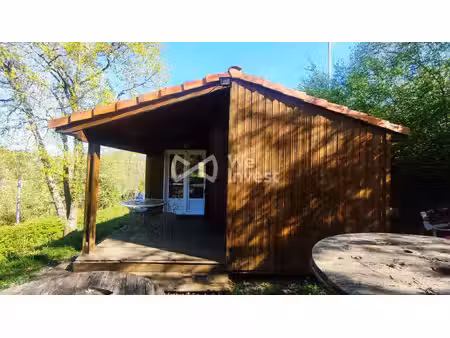 chalet en bois sur 900m2 terrain viabilisé