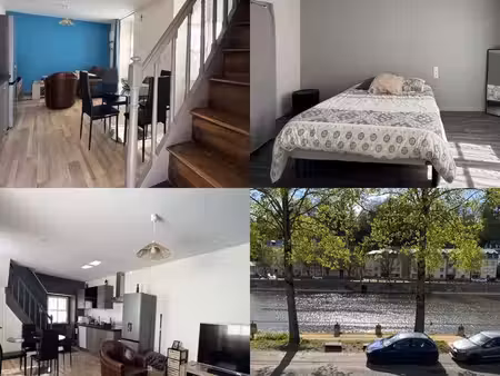 maison individuelle meublée de 50 m² avec terrasse et cave – centre-ville de laval