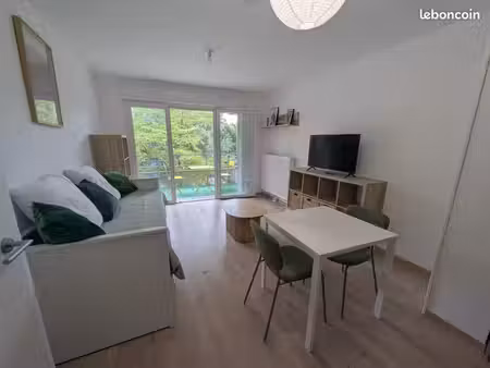 studio meublé avec balcon – 28 1 m² – croix  proche edhec