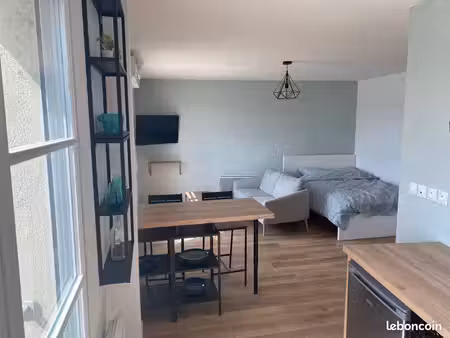studio 31 m2 meublé face à la dordogne