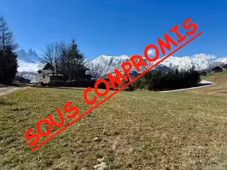 vente terrain 1101 m² à albiez-montrond (73300)  170 000 €