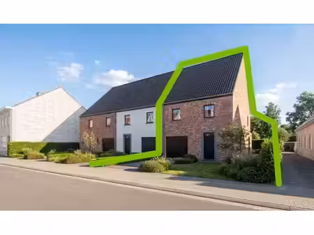 bavegem | maison neuve trois façades de style presbytère av…