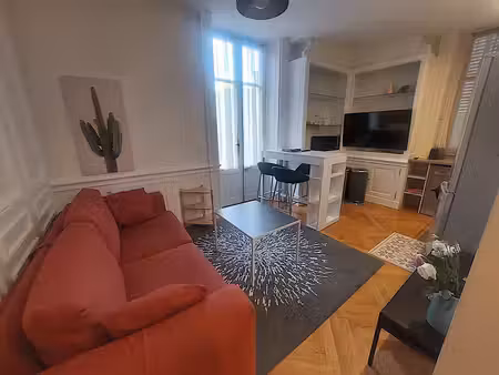location meublé - 37 m2 - 1 ch