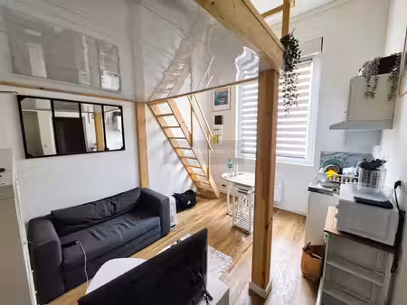 brest - quatre moulins - studio meuble - 17.33m²