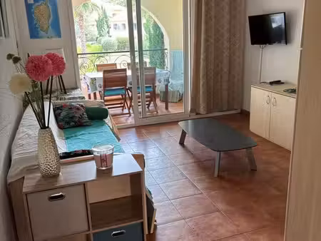 appartement meublé 2 pièces de 30 m2 en bord de mer