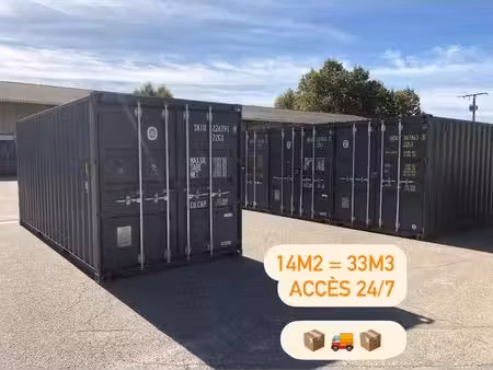 box  container maritime de stockage