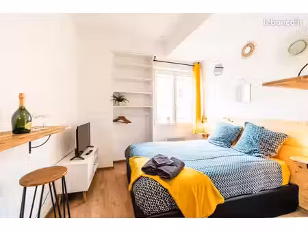 ◊ ideal etudiant ◊ - studio tout équipé - 500m du centre-ville