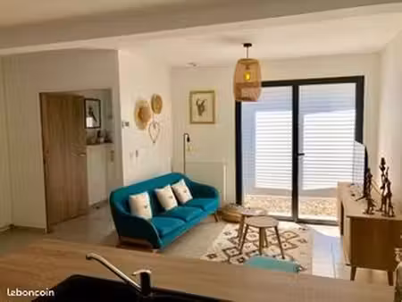 maison 3 pièces 72 m2 avec cour