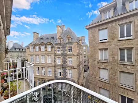 appartement de charme de 65 m² à saint-malo intra-muros