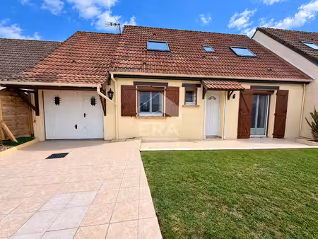 belle maison familiale de 93 m² à mormant avec 4 chambres  garage et jardin sans vis-à-vis