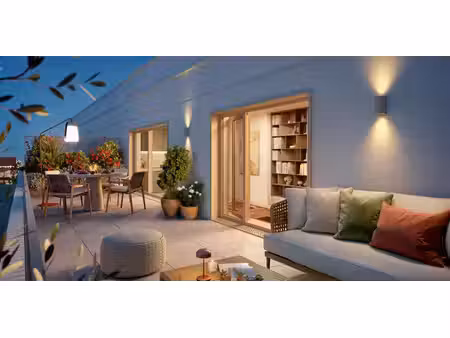 vente appartement 2 pièces  47.71m²  clichy
