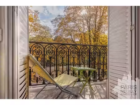 buttes chaumont - 3 pieces balcon
