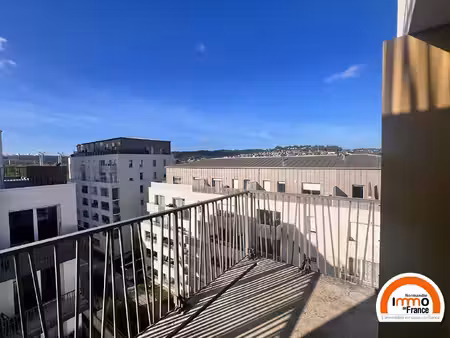 proche du pont guillaume le conquerant - résidence neuve f3 de 69 98 m² avec balcon  cave 