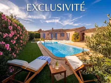 villa 3 chambres piscine et possibilité revenu locatif