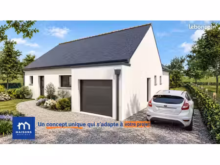maison 100 m² plesse