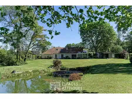 propriété de charme avec étang privé