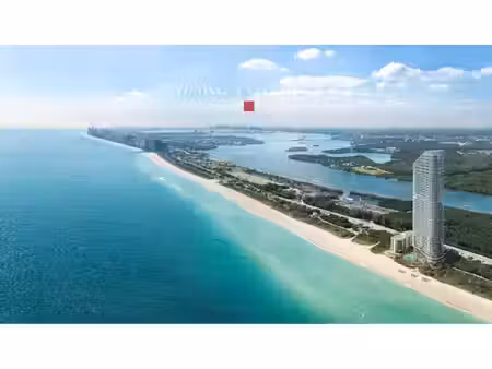 sunny isles - miami - appartement vue océan atlantique