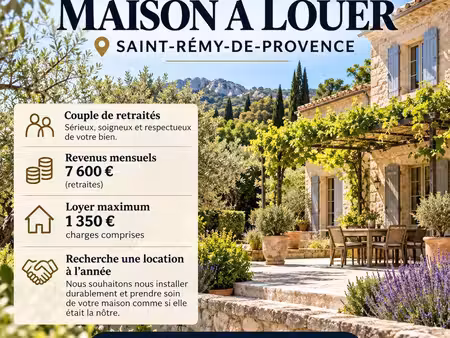 recherche maison à louer saint-rémy-de-provence