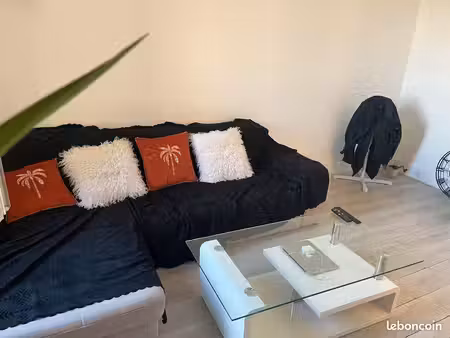 sous location studio 22m2 du 24/10 au 24/12