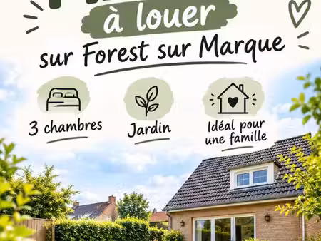 maison à forest sur marque
