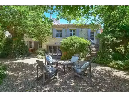 charmante maison de village en pierre avec jardin  piscine et vue
