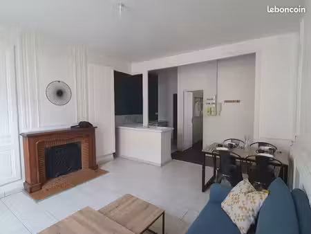 f2 meublé proche centre ville chauffage compris