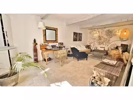 authentique maison de village avec 4 chambres terrasse + murs commerciaux de 50 m²