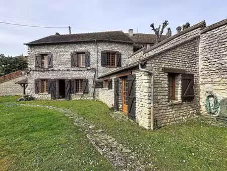 propriétés atypiques : 2 maisons avec cave voutée sur terrain plat paysagé