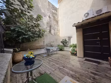 exclusivité à torreilles  maison de village avec garage et exterieur