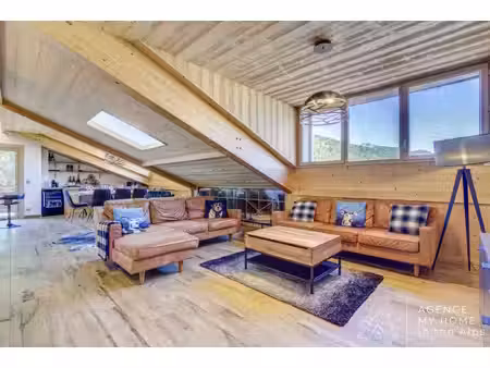 exceptionnel penthouse avec vue sur les pistes du pleney