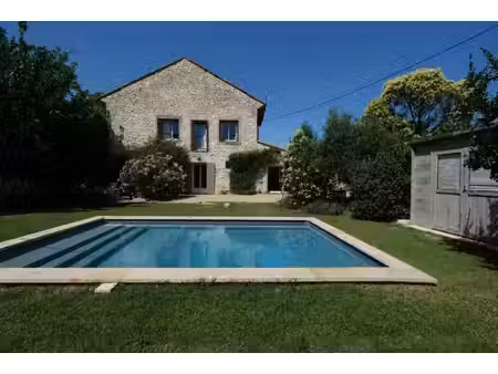 authentique mas de village avec piscine et jardin paysagé a