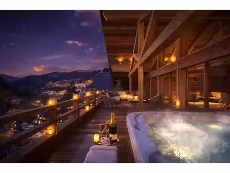 après-ski sur le balcon  le village à vos pieds — appartement 3 chambres à châ