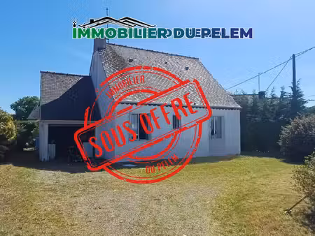 à vendre maison de plain-pied avec deux chambres  garage et appentis à saint nicolas du...