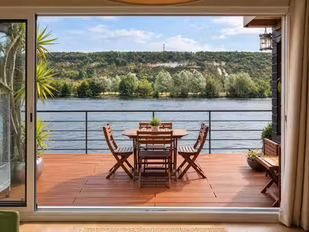 péniche habitable à vendre giverny/vernon 285 m2 5 chambres