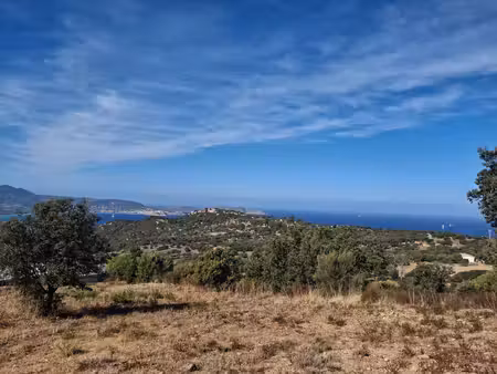parcelle terrain constructible vue mer