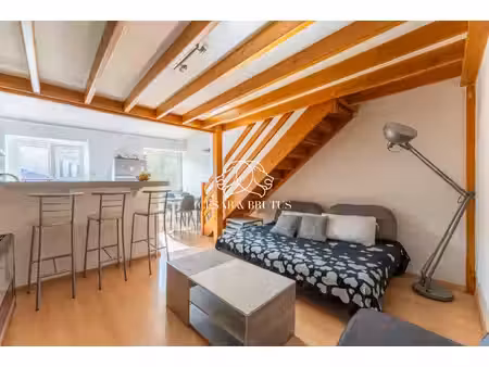 appartement t2 en duplex de 48 84 m² (carrez) climatisé- les s