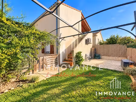 fabrègues – le confort d'une maison : 110 m²  jardin  terr