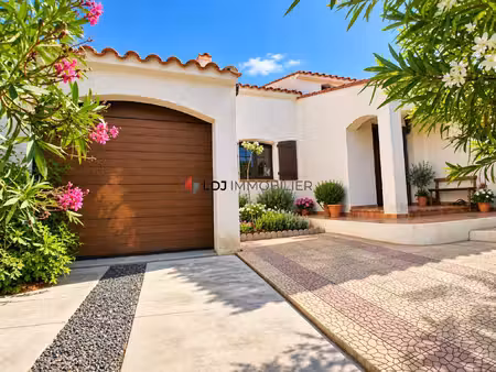 canet plage - villa 5 chambres avec jardin