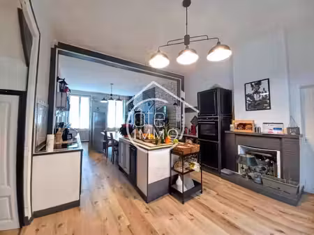 ste foy la grande : spacieuse maison de ville rénovée avec jardin  garage et studio...