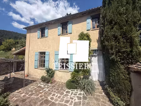 exclusivité ! 07260 ardèche sud  maison au calme avec vue