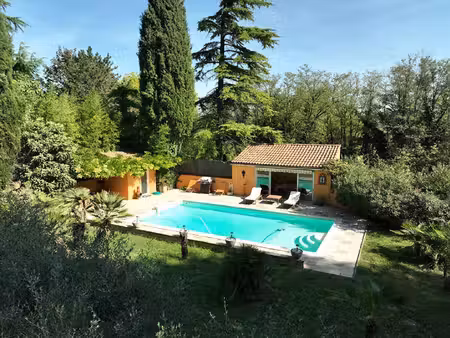 ardèche : propriété avec parc arboré de 4 500 m²  piscine et logement indépendant