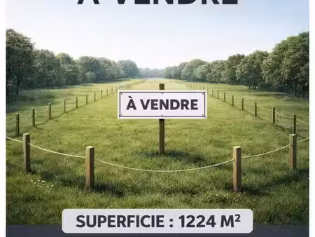 le pian-médoc - terrain à bâtir de 1.224 m² - libre de constructeur